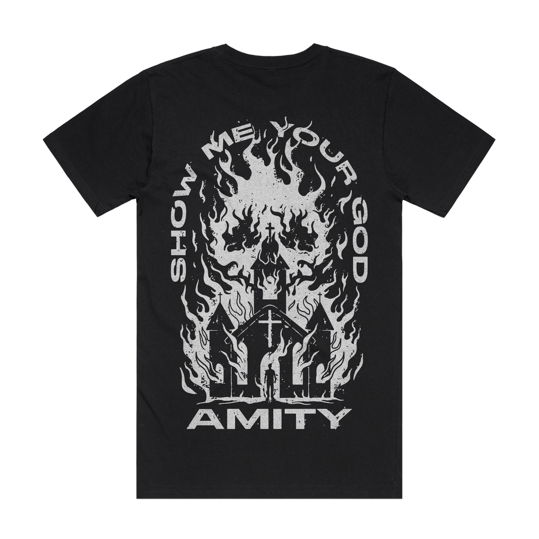 The Amity Affliction - Burning Church Tee (Black)