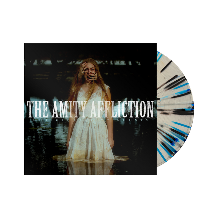 Not Without My Ghosts 12" Vinyl (Clear w/ Heavy Blue &amp; Black Splatter)