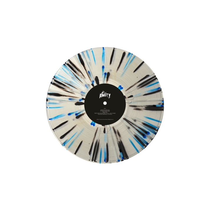 Not Without My Ghosts 12" Vinyl (Clear w/ Heavy Blue &amp; Black Splatter)