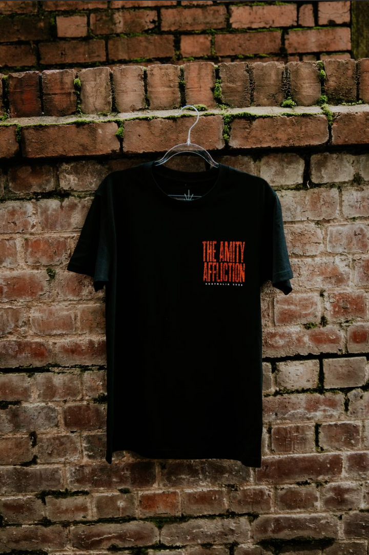 The Amity Affliction - Tour Tee - Black - AUS Tour 2026