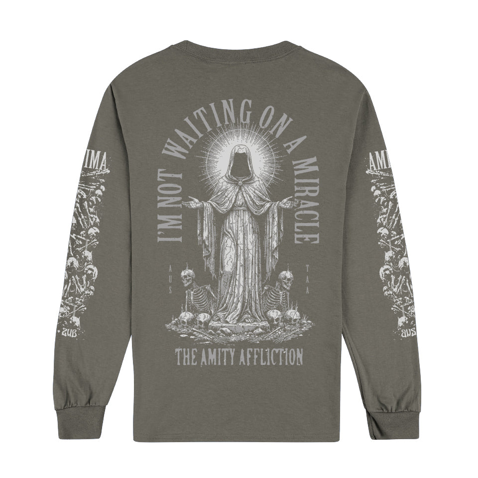 Im Not Waiting - Charcoal Long sleeve - AUS Tour 2026