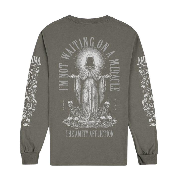 Im Not Waiting - Charcoal Long sleeve - AUS Tour 2026