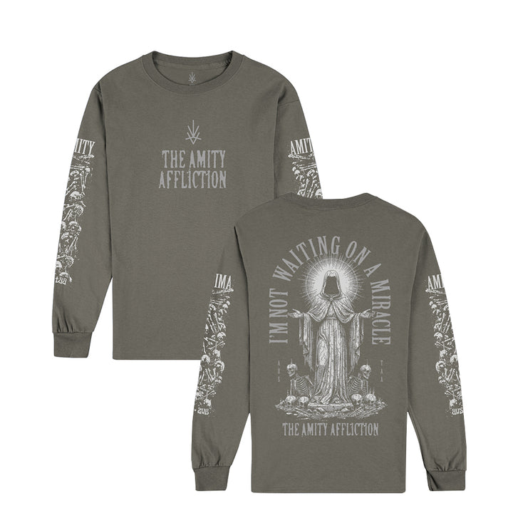 Im Not Waiting - Charcoal Long sleeve - AUS Tour 2026