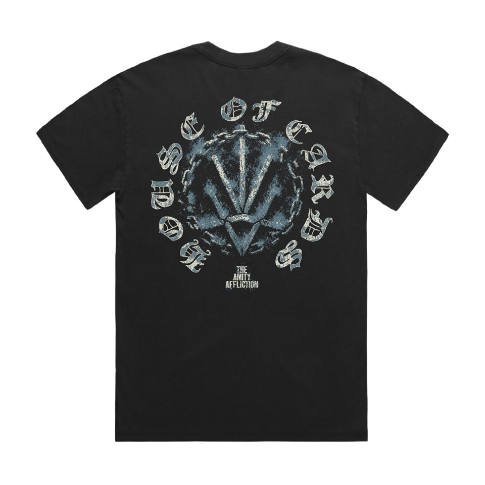 The Amity Affliction - BREAK THE CHAIN - Washed Black Tee