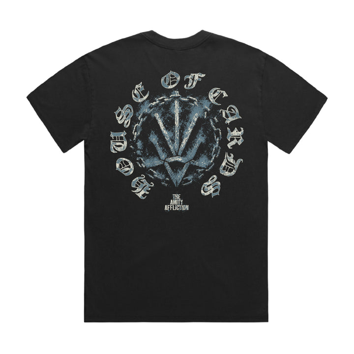 The Amity Affliction - BREAK THE CHAIN - Washed Black Tee