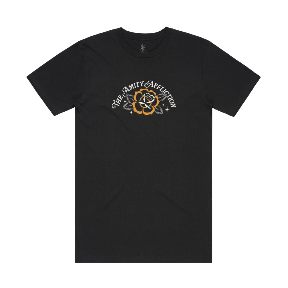 The Amity Affliction - OPEN LETTER - Black Tee
