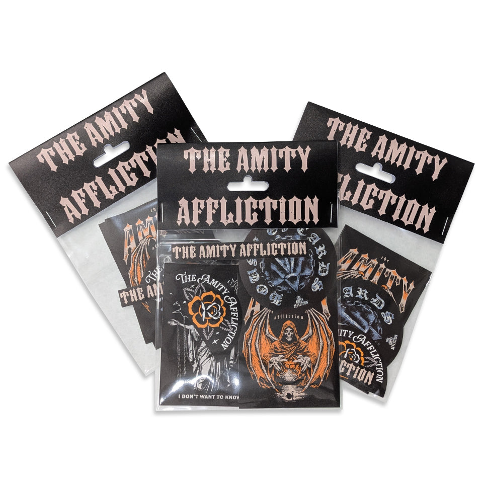 The Amity Affliction - Sticker Pack (5 pack)