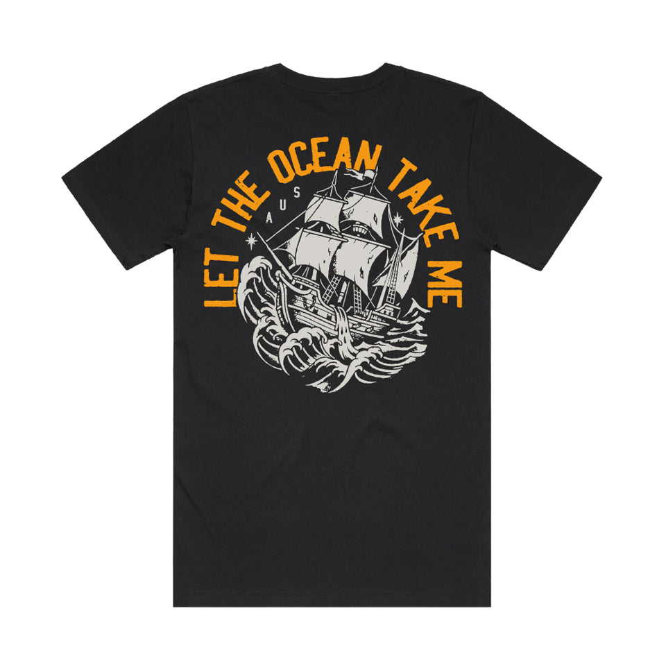 The Amity Affliction - LET THE OCEAN TAKE ME - Black Tee