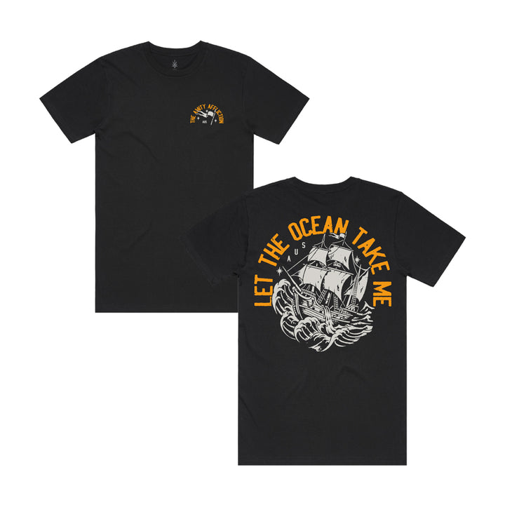 The Amity Affliction - LET THE OCEAN TAKE ME - Black Tee