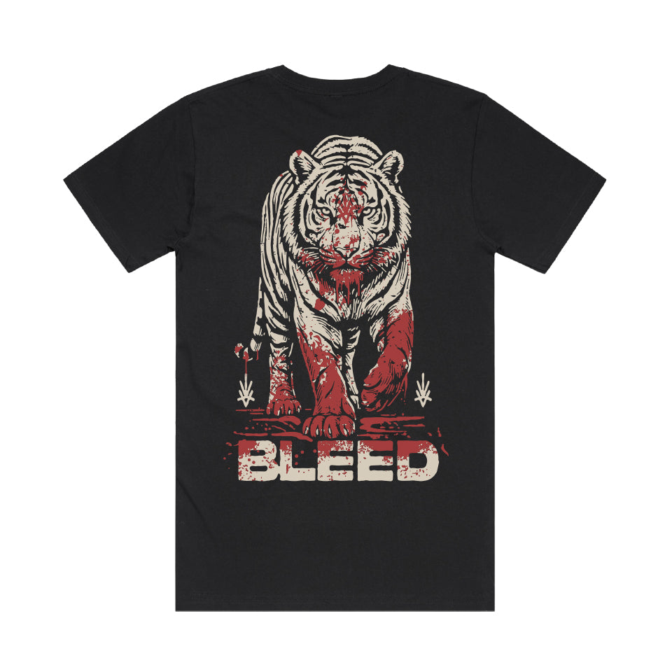 The Amity Affliction - WHITE TIGER - Black Tee