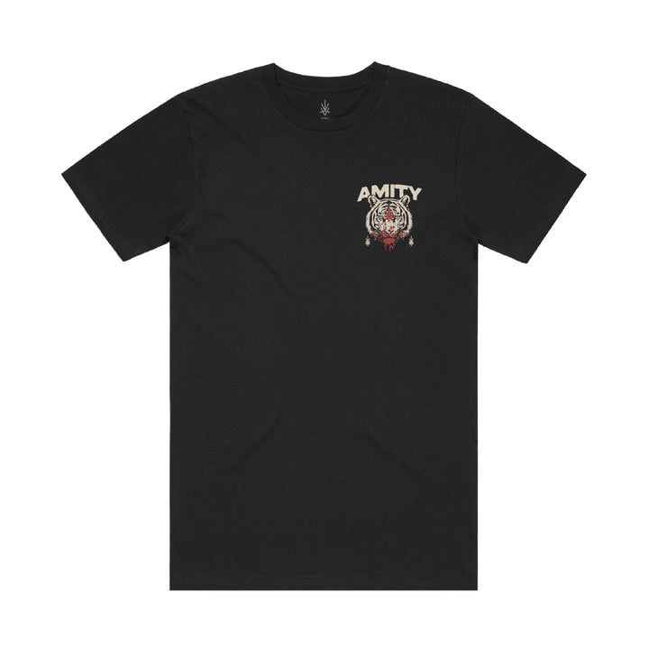 The Amity Affliction - WHITE TIGER - Black Tee